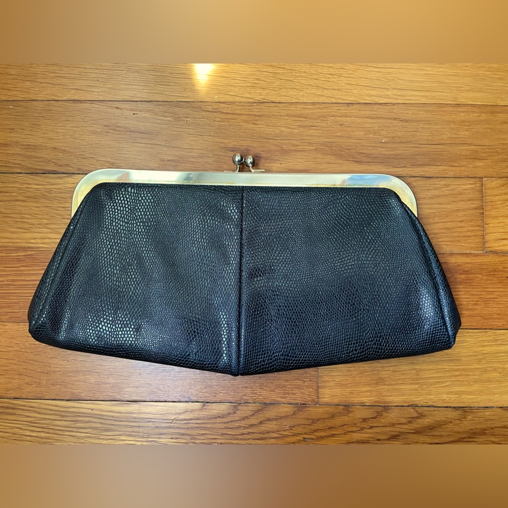 Vintage Snakeskin Pattern Clutch